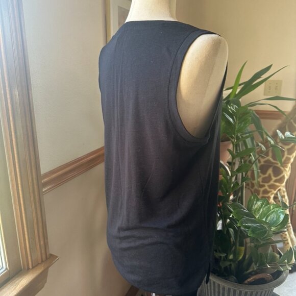 Athleta Breezy Tank, Womens M, Black, Excellent Condition - Picture 5 of 9